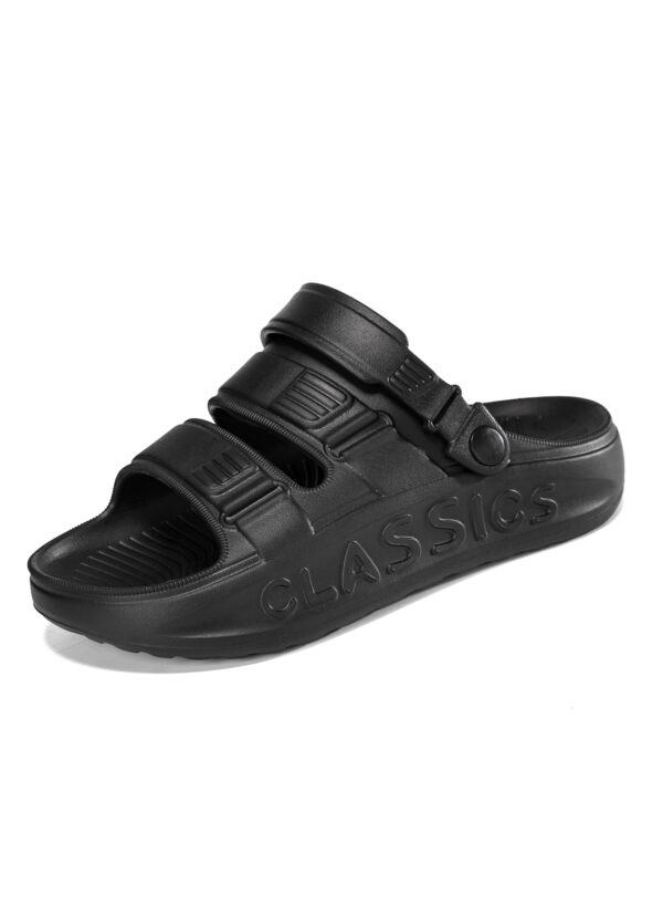 bjs Men's Flip-Flops Convertible Into Sandals, EVA Material, Lightweight And Non-Slip, Suitable For Indoor And Outdoor Use, Fashionable Daily Beach Style