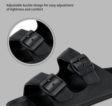 BJS Classic Slippers - Black
